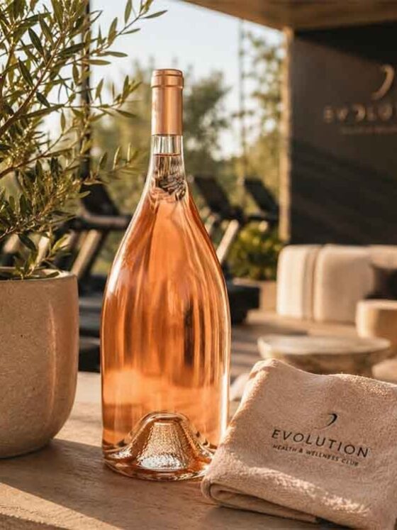 Bouteille offerte par Evolution