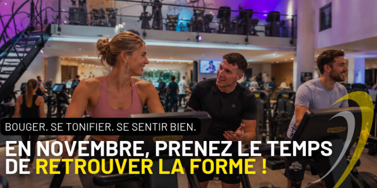 En novembre, prenez le temps de retrouver la forme